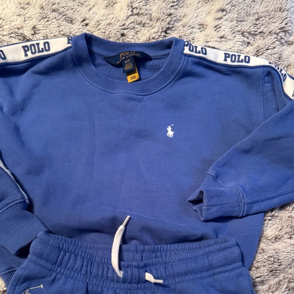 Polo by Ralph Lauren Blue Kids Matching Set